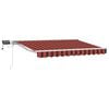 vidaXL Manueller Markisenrahmen mit LEDs 3,5 x 2 m