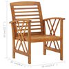 vidaXL 5-tlg. Garten-Lounge-Set Massivholz Akazie