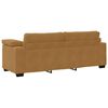 vidaXL 3-Sitzer-Sofa Braun 178 cm Samt