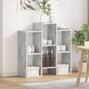 vidaXL Sideboard Beton Grau 90 x 30 x 90 cm