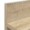 vidaXL Wandmontierter nachttisch Sonoma-Eiche 40 x 10,5 x 18 cm