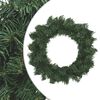 vidaXL Weihnachtskranz Gr&uuml;n &Oslash; 30 cm PVC
