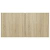 vidaXL TV-H&auml;ngeschrank Sonoma-Eiche 60x30x30 cm
