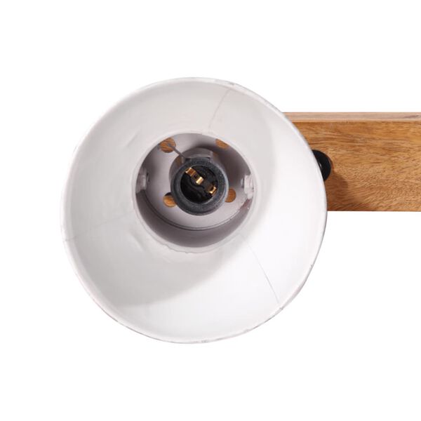 vidaXL Wandleuchte 25 W Rot 45x25 cm E27