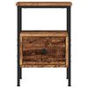 vidaXL Nachttische 2 Stk. Altholz-Optik 34x36x50 cm Holzwerkstoff