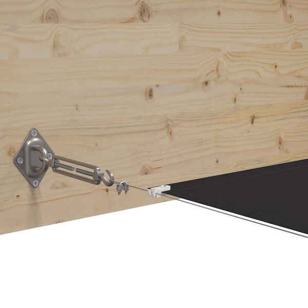 vidaXL Senkrechtmarkise Anthrazit 180x1000 cm Oxford-Gewebe