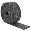 vidaXL Gummi-Granulat-Rolle Schwarz 200 x 10 x 0,8 cm Gummi