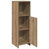 vidaXL Badschrank Artisan-Eiche 30x30x95 cm Holzwerkstoff