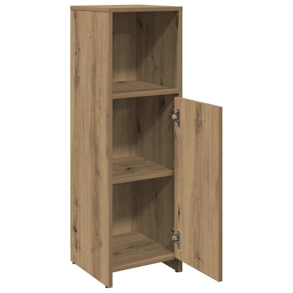 vidaXL Badschrank Artisan-Eiche 30x30x95 cm Holzwerkstoff