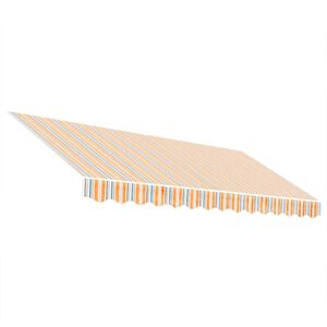 vidaXL Ersatzstoff f&uuml;r Markise Mehrfarbig 350x250 cm Polyester