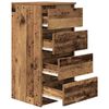 vidaXL Sideboard Altholz-Optik 37,5x35x76 cm Holzwerkstoff