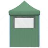 vidaXL Partyzelt Faltbar Pop-Up mit 4 Seitenteilen Gr&uuml;n