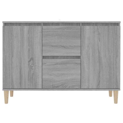 vidaXL Sideboard Grau Sonoma-Eiche 103,5x35x70 cm Holzwerkstoff
