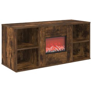 vidaXL Elektrokamin R&auml;uchereiche 100 x 37 x 45,5 cm Holzwerkstoff