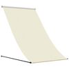 vidaXL Markise Einziehbar Creme 100x150 cm Stoff und Stahl