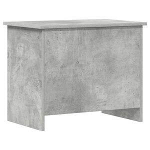 vidaXL Aufbewahrungstruhe Betongrau 60 x 40 x 50 cm Holzwerkstoff