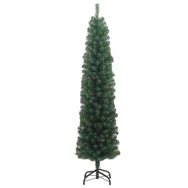 vidaXL K&uuml;nstlicher Weihnachtsbaum mit 300 LEDs mit St&auml;nder Gr&uuml;n 240 cm