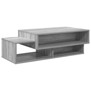 vidaXL Couchtisch Graues Sonoma 105 x 50 x 32,5 cm Holzwerkstoff