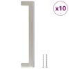 vidaXL M&ouml;belgriffe 10 Stk. Silbern 160 mm Edelstahl