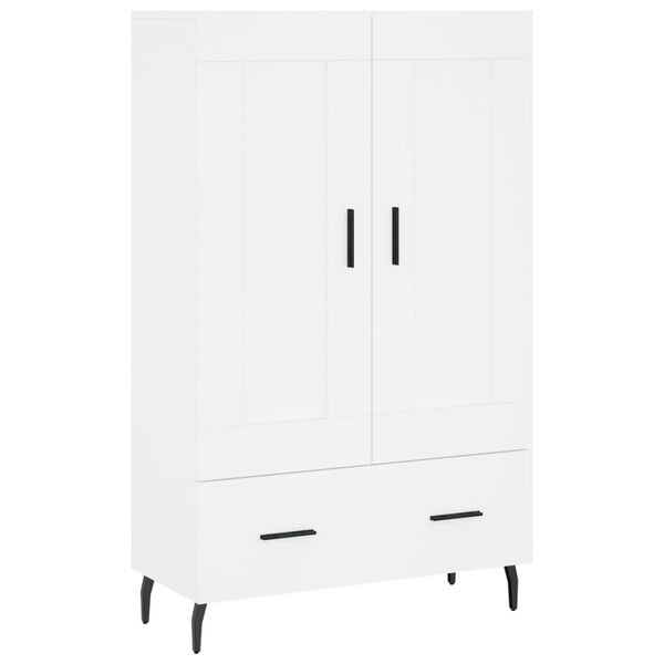vidaXL Highboard Wei&szlig; 69,5x31x115 cm Holzwerkstoff