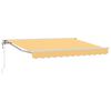 vidaXL Einziehbare Markise Sand 2,5 x 2 m Polyester und Aluminium