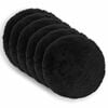 vidaXL Kissen mit Kissen HEERLEN 2 Stk. Schwarz PV Fleece