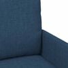 vidaXL Sofagarnituren mit Kissen 3 pcs Blau 115 x 56 x 80 cm Sperrholz