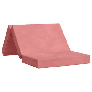 vidaXL Klappsofa Bett 80 x 67 x 45 cm Rosa