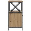 vidaXL Nachttisch Artisan-Eiche 34x35,5x70 cm Holzwerkstoff
