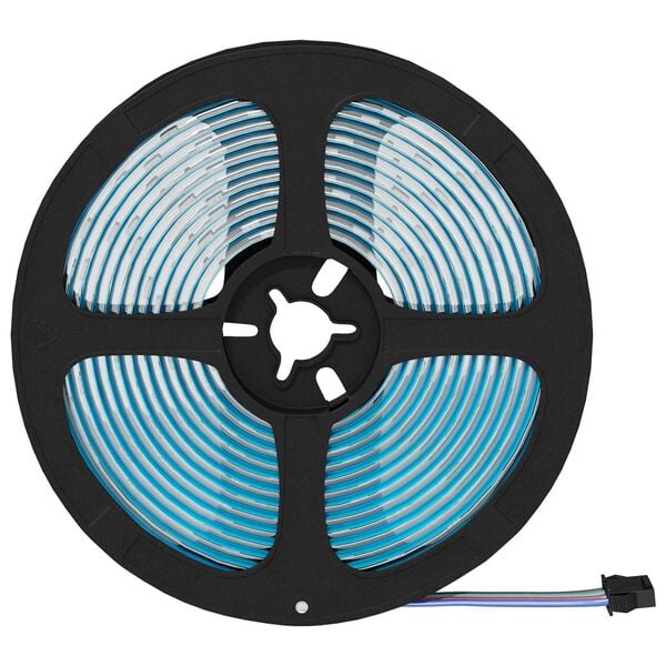 vidaXL LED Streifen 4 pcs Schwarz und Transparent 470 x 0,8 x 0,3 cm