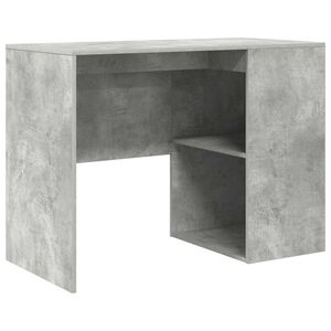 vidaXL Schreibtisch Beton Grau 102 x 50 x 75 cm Holzwerkstoff