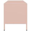 vidaXL TV-Schrank Rosa 101,5x39x43,5 cm Kaltgewalzter Stahl