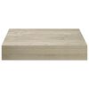 vidaXL Schwebende Wandregale 4 Stk. Eichefarben 23x23,5x3,8cm MDF