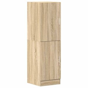vidaXL K&uuml;chenschrank Sonoma-Eiche 38x41,5x131,5 cm Holzwerkstoff