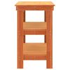 vidaXL Werkbank Wachsbraun 78,5 x 50 x 80 cm Massives Kiefernholz