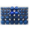 vidaXL 100-tlg. Weihnachtskugel-Set Blau