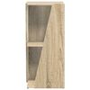 vidaXL Seitenregal Sonoma-Eiche 33 x 32 x 70,5 cm Holzwerkstoff