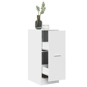 vidaXL Apothekerschrank Wei&szlig; 30 x 41 x 77,5 cm Holzwerkstoff