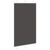 vidaXL Plissee Schwarz 115x200 cm Stoffbreite 114,4 cm Polyester