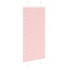 vidaXL Plissee Rosa 60x100 cm Stoffbreite 59,4 cm Polyester