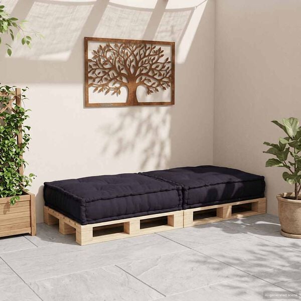 vidaXL Modulares Sofaelement Anthrazit 70x70x36 cm Stoff