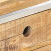 vidaXL Couchtisch 89x59x33 cm Massives Raues Mangoholz
