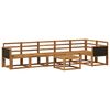vidaXL Outdoor-Sofagarnitur 7 pcs Natur Massivholz Akazie