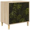 vidaXL Badezimmerschrank ELBURG Sonoma 60 x 40 x 60 cm Holzwerkstoff