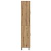 vidaXL Highboard 2 pcs Artisan-Eiche Holzwerkstoff