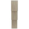vidaXL Cube Wandregale Sonoma-Eiche 68x15x68 cm Holzwerkstoff