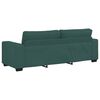 vidaXL 3-Sitzer-Sofa Dunkelgr&uuml;n 220x77x82 cm Stoff