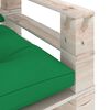 vidaXL 7-tlg. Garten-Lounge-Set aus Paletten mit Kissen Kiefernholz
