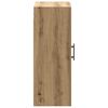 vidaXL Wandschrank Artisan-Eiche 69,5x34x90 cm