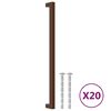 vidaXL M&ouml;belgriffe 20 Stk. Bronzen 320 mm Edelstahl